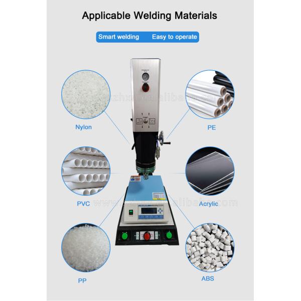 Easy to Operate 15KHZ 3200W Portable Ultrasonic Welding Machine for Fabric Plastic PVC