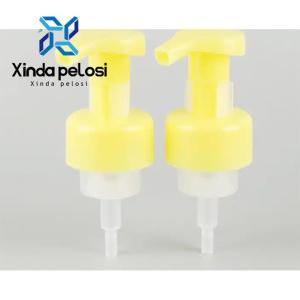 Airless Cosmetic Dispenser Pump Packaging For Bottle With Clip