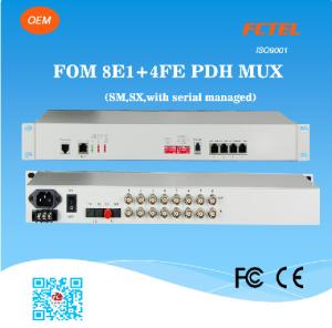 Buy cheap fiber optical modems of 10/100Mbps Ethernet and 8E1 fiber mux PDH multiplexer product