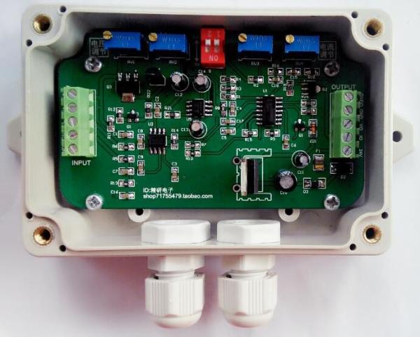 Quality Weighing transmitter weighing amplifier weight sensor voltage current converter 0-5v0-10v4-20ma for sale