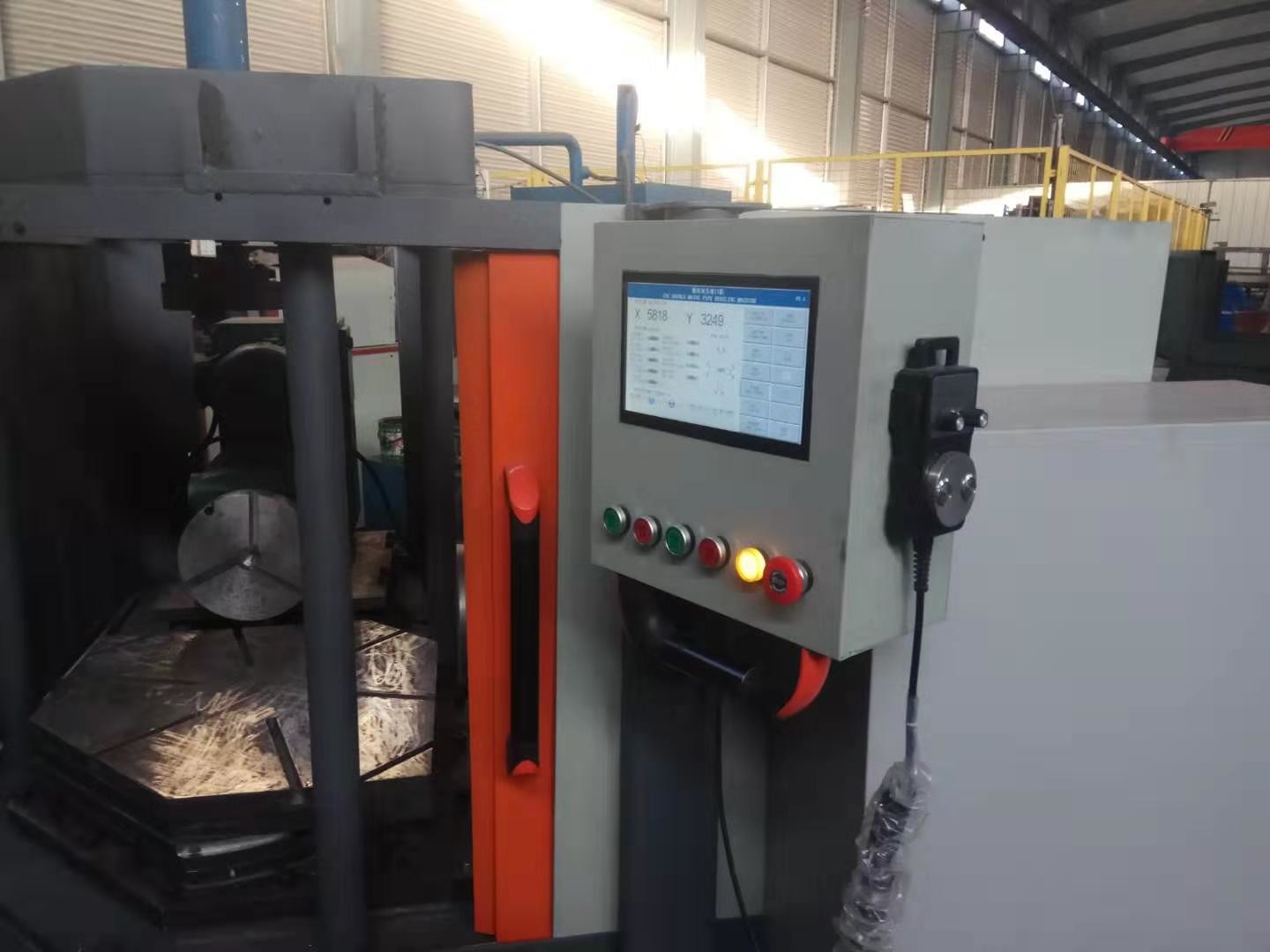 Pipe Fitting Beveling Machine Easy to operate High efficiency Double-end