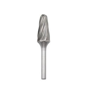 Flute Type F Tree Radius End Tungsten Carbide Burr 16mm*25mm Aluminum Cut Die Grinder Deburring Bits