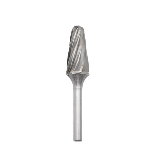 Quality Flute Type F Tree Radius End Tungsten Carbide Burr 16mm*25mm Aluminum Cut Die Grinder Deburring Bits for sale