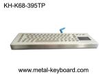 Industrial Ruggedized Keyboard Desktop Metal Computer Touchpad Customized Layout
