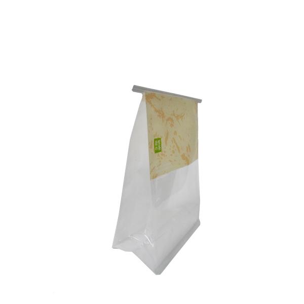 Flat Bottom Thin And Lightweight Paper Bag For Bread Packaging