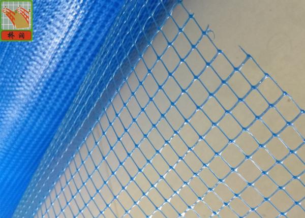 Quality Bule Plastic Construction Netting Plaster Mesh Anti - Cracking 60g/Sqm for sale