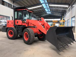 China Deutz 92KW Engine Front End Loader With 1.6m3 Bucket Capacity / Mini Wheel Loader on sale