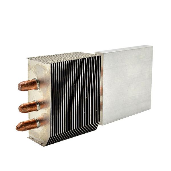 CPU 3pcs Heat Pipe Radiator Cooling For Led Light Anti Oxidation ISO9001