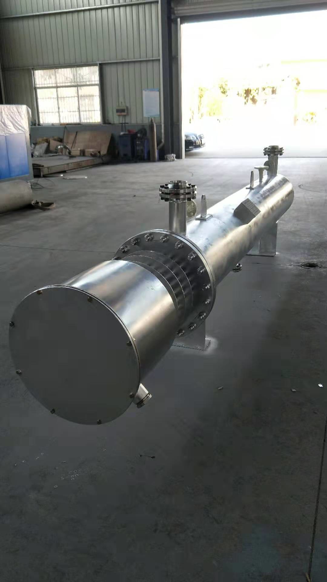 High Efficiency Flanged Immersion Heater 1.4 Mpa Pressure Stable Performance