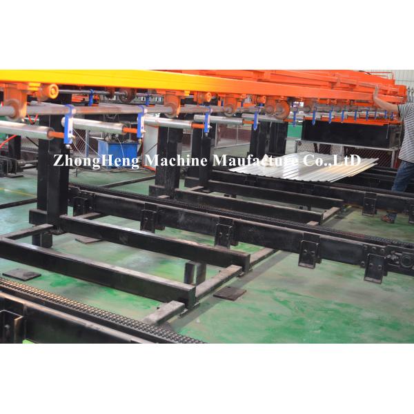 Air Pump Colored Steel Plate Automatic Pallet Stacker 3 KW 6000mm x 3200mm x 1600mm