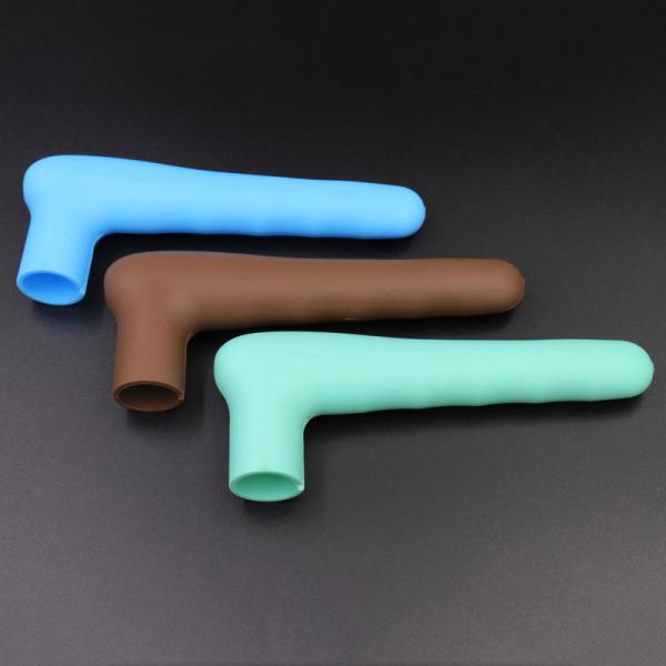 Nontoxic Protective Silicone Door Handle Covers Lightweight Multicolor