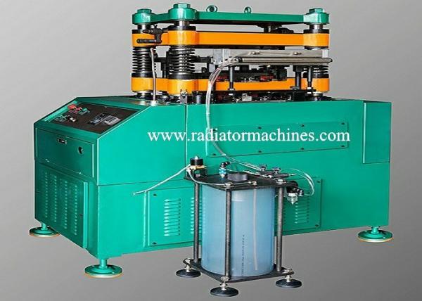 Quality Fast Speed 120 SPM Fin Making Machine Stamping Lanced Offset Fin 500 Mm Wide for sale