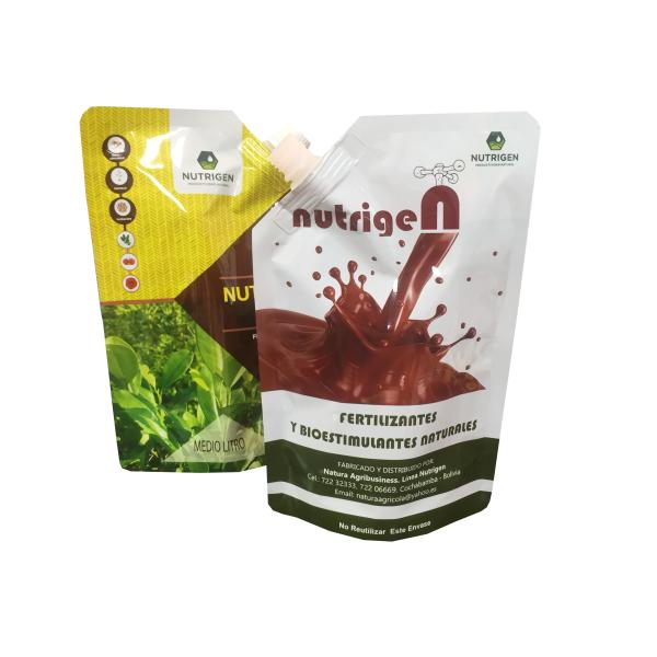 Quality Wholesale Packaging Baby Pouch With Spout for body lotion for sale