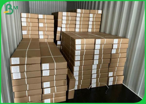 Quality 80GSM CAD Plotter Paper Smooth Surface Size Customized White Color for sale