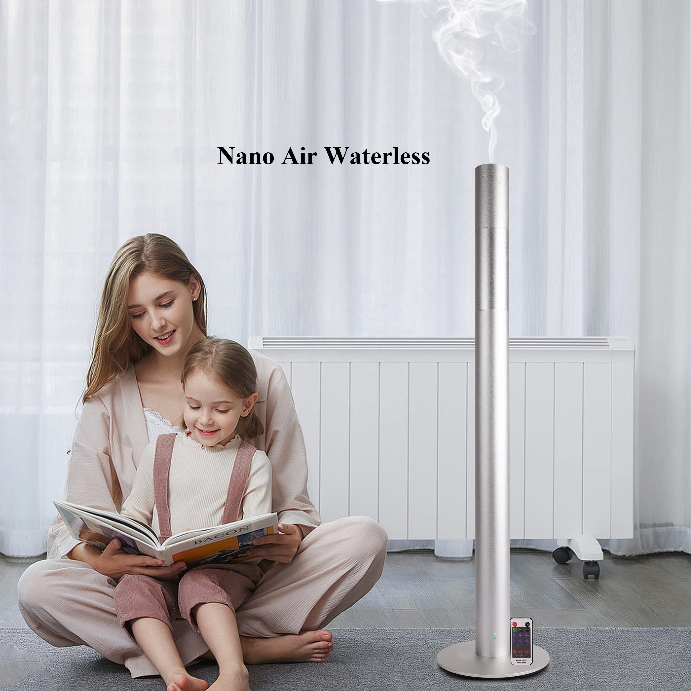 Fragrant Essential Oil Diffusers Coverage Area 200 Square Feet with Timer 1H/3H/6H/ON