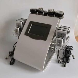 Buy cheap rf probe Touch Screen Laser Lipo Cavitation Machine Frequency 5MHz 100KPA Pressure product