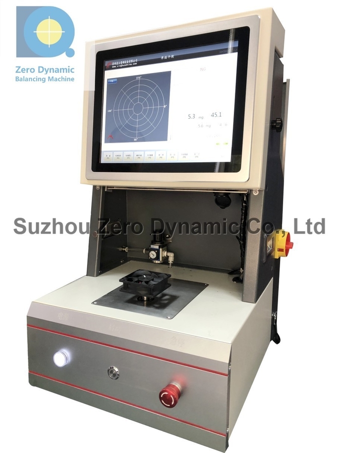 Car Seat Fan Balancing Machine, High Precision Fan Blade Balancing Machine