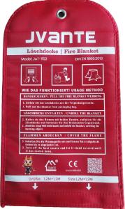 100% Fiberglass Fabric Fire Extinguisher Blanket 1.5m*1.5m