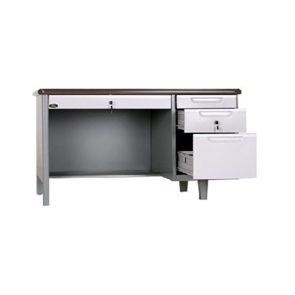Quality KD Structure Office Table Modern Design Metal Frame Office Desk for sale