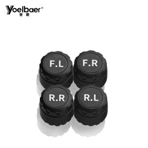 Mini Windshield Tyre Pressure Monitoring System Car TPMS Solar Power 116 PSI