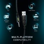 Noise Cancelling 117dB 2.2kohm Surround Sound Gaming Headset