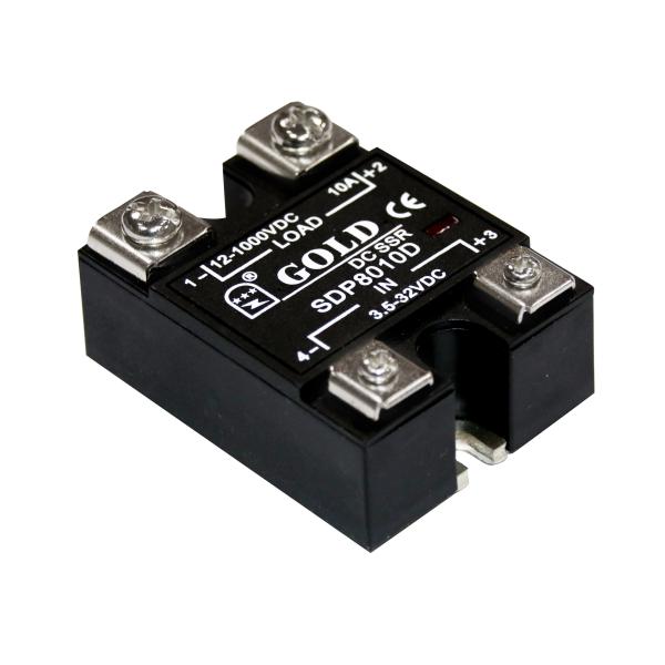 Quality RoHS Low Noise 30mA 24 Volt  Solid State Relay Dc Input Dc Output for sale