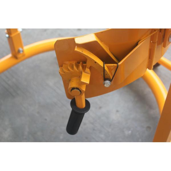 4 Wheel 55 Gallon Drum Lifter Forklift Hand Truck Lifting Device Barrel Handling Equipment