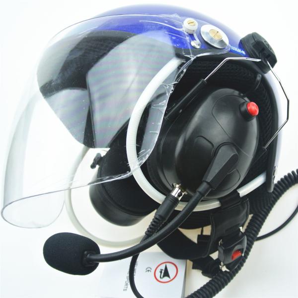 Quality Best noise cancel Paramotor helmet with full headset EN966 standard for sale