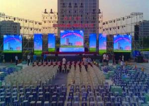 China Full Color Led Wall Screen Display Outdoor , Led Video Wall Panels 10mm Dot Pitch on sale