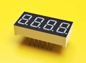 ROHS REACH 4 Digit 0.56 LED 7 Segment Display 10mm Pixels Outward Appearance