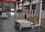 Yellow And White Automatic Pallet Wrapping Machine Soft Start And Soft Stop