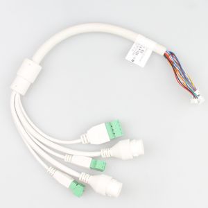 Black Ethernet Camera Lan Cable RJ45+3.81 Multipurpose Stable