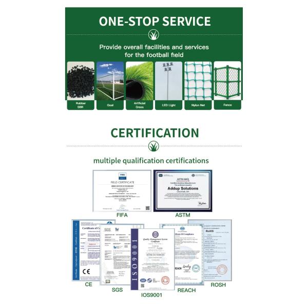 Synthetic Artificial Football Pitches Stable Hybrid Grass System
