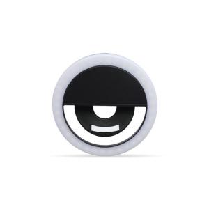 China Cri70 Selfie Led Ring Light Photographic Beauty Flash Clip On Phone Portable Battery Operated on sale
