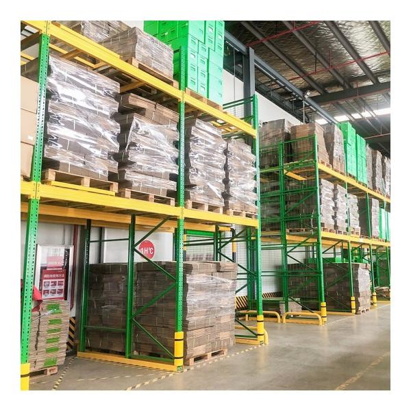 Quality HHT Push Back Pallet Racking  1-2 Pallet Width  For Industry Storage for sale
