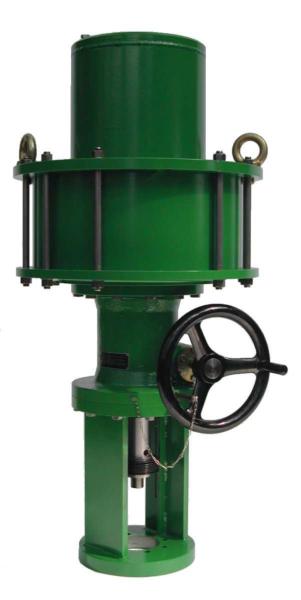 Quality Angle Butterfly Linear Valve Actuator / Spring Electric Cylinder Actuator for sale