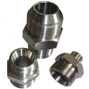 Lathe Turning Services Fuel Line Adapters Mechanical Parts Precision CNC
