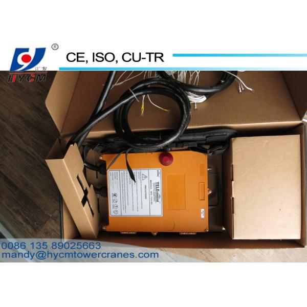 12t Load 64m Jib 2.5t Tip PT6425 Flattop Topless Tower Crane with Remote Control