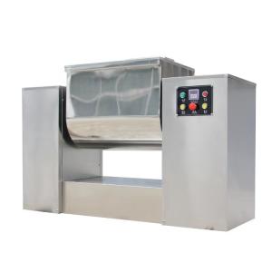 Horizontal Groove Shape Powder Mixing Machine Electric Pouring Material Function
