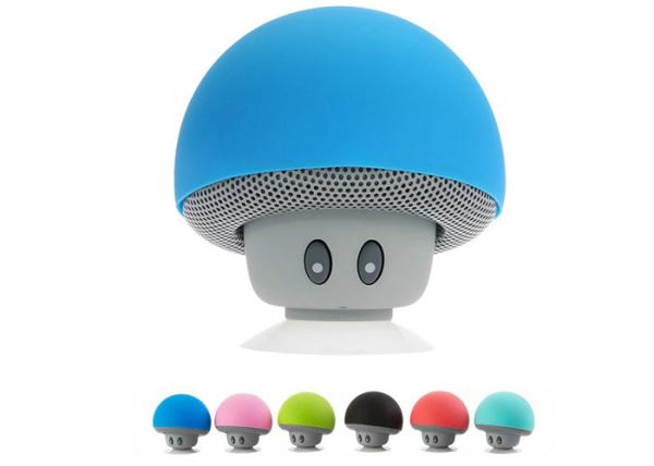 Quality Cyoo Portable Mini Mushroom Bluetooth Speaker / Mushroom Waterproof Speaker for sale
