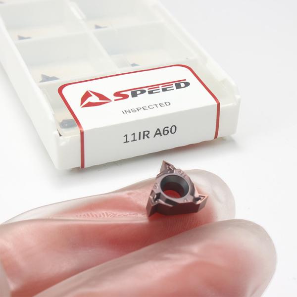 Carbide Threading Inserts 16ERAG60 16IRAG60 16ER AG55 11IR 16IR 22IR PVD CVD Coating For Thread Cutting