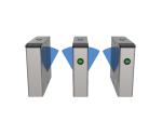 Modern Security Solution 550mm Flap Barrier Turnstile with Dynamic Indicator
