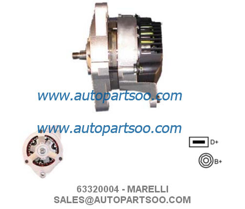 63320049 63321099 - MARELLI Alternator 12V 65A Alternadores