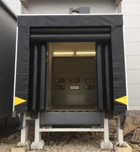 Buy cheap Rectangular Inflatable Dock Shelter Weather / UV Resistance Robust Construction Adjustable Inflated Sound Insulation product