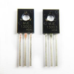 Buy cheap MJE13003 Tip Power Transistors NPN Silicon Material Triode Transistor Type product