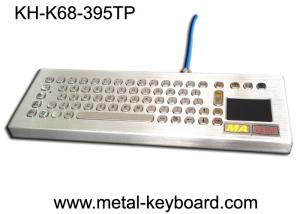 Buy cheap Industrial Ruggedized Keyboard Desktop Metal Computer Touchpad Customized Layout product