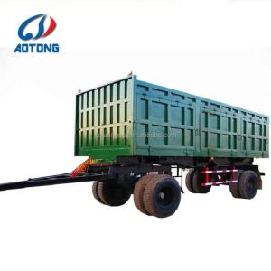 Triangle Tires Full Trailer Type Open Box Cargo Trailers Draw Bar Small Enclosed Box Trailer