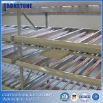 Heavy Duty Pallet Racking Carton Flow System For Box Crates Overturn Storage