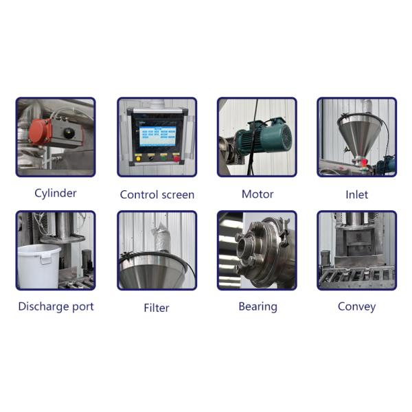 Automatic Jar Can Powder Filling Machine for 10-50kg Containers