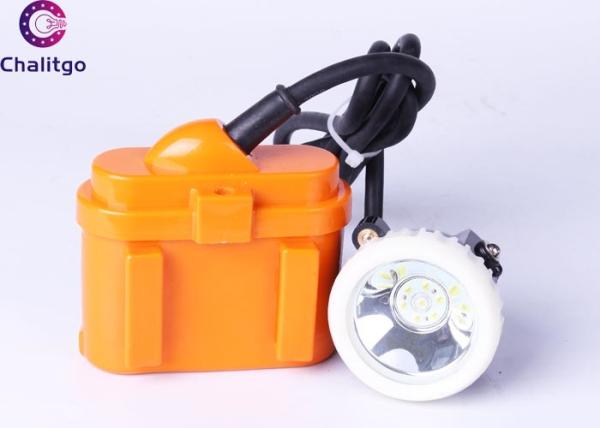 Quality KJ6LM LED Miners Cap Lamp Corded Mining Lights 6Ah Battery for 15 Years for sale